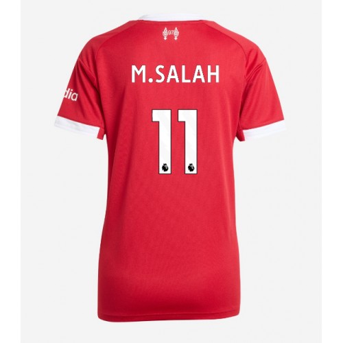 Liverpool Mohamed Salah #11 Hjemmedrakt Dame 2025-26 Kortermet Liverpool Mohamed Salah #11 Hjemmedrakt Dame 2025-26 Kortermet