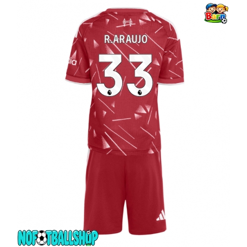 Liverpool Ronald Araujo #33 Hjemmedraktsett Barn 2026-27 Kortermet (+ Korte bukser) Liverpool Ronald Araujo #33 Hjemmedraktsett Barn 2026-27 Kortermet (+ Korte bukser)