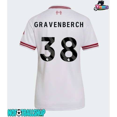 Liverpool Ryan Gravenberch #38 Borte Drakt Dame 2026-27 Kortermet Liverpool Ryan Gravenberch #38 Borte Drakt Dame 2026-27 Kortermet