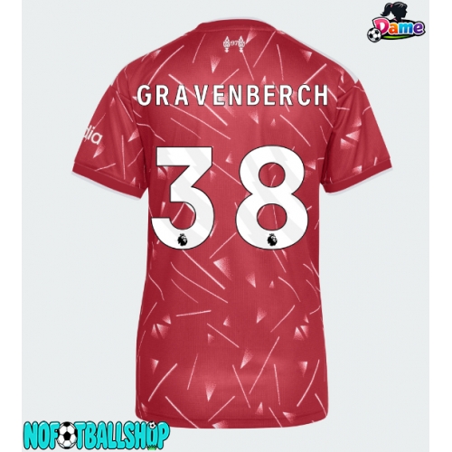Liverpool Ryan Gravenberch #38 Hjemmedrakt Dame 2026-27 Kortermet Liverpool Ryan Gravenberch #38 Hjemmedrakt Dame 2026-27 Kortermet
