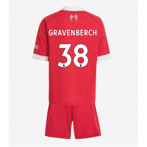 Liverpool Ryan Gravenberch #38 Hjemmedraktsett Barn 2025-26 Kortermet (+ Korte bukser) Liverpool Ryan Gravenberch #38 Hjemmedraktsett Barn 2025-26 Kortermet (+ Korte bukser)
