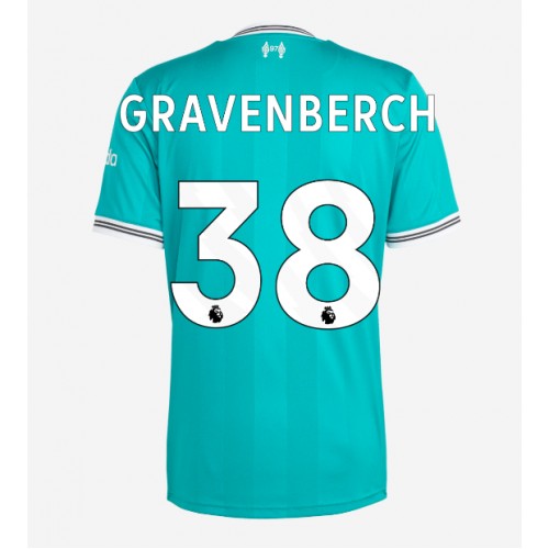 Liverpool Ryan Gravenberch #38 Tredjedrakt 2025-26 Kortermet Liverpool Ryan Gravenberch #38 Tredjedrakt 2025-26 Kortermet