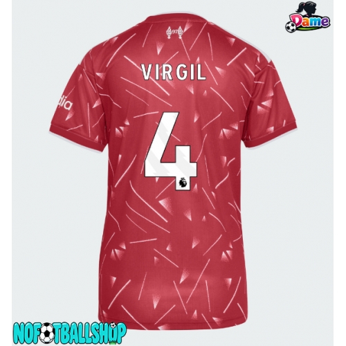 Liverpool Virgil van Dijk #4 Hjemmedrakt Dame 2026-27 Kortermet Liverpool Virgil van Dijk #4 Hjemmedrakt Dame 2026-27 Kortermet
