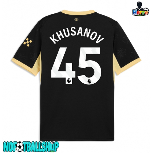 Manchester City Abdukodir Khusanov #45 Borte Drakt 2026-27 Kortermet Manchester City Abdukodir Khusanov #45 Borte Drakt 2026-27 Kortermet