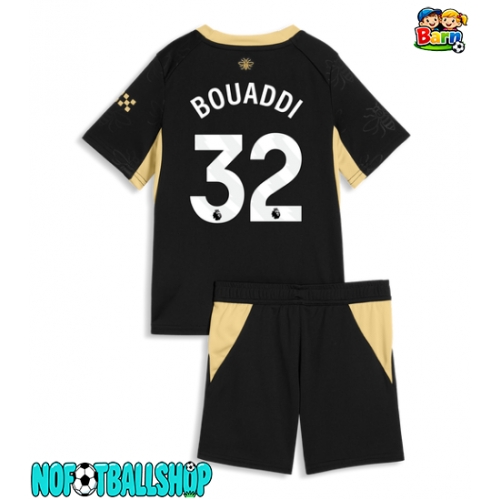 Manchester City Ayyoub Bouaddi #32 Bortedraktsett Barn 2026-27 Kortermet (+ Korte bukser) Manchester City Ayyoub Bouaddi #32 Bortedraktsett Barn 2026-27 Kortermet (+ Korte bukser)