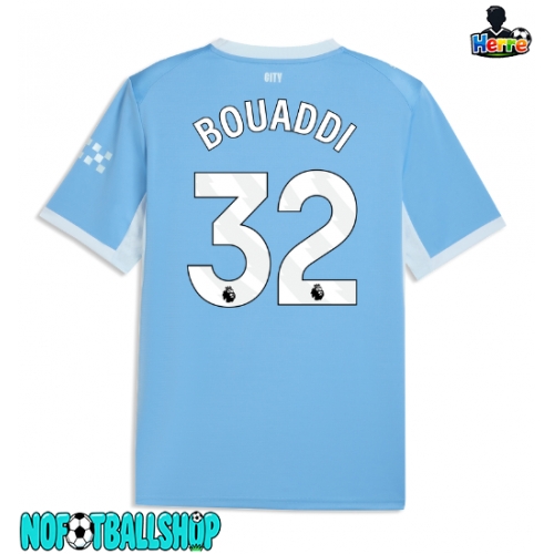 Manchester City Ayyoub Bouaddi #32 Hjemmedrakt 2026-27 Kortermet Manchester City Ayyoub Bouaddi #32 Hjemmedrakt 2026-27 Kortermet