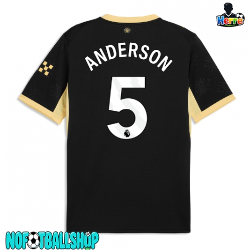 Manchester City Elliot Anderson #5 Borte Drakt 2026-27 Kortermet Manchester City Elliot Anderson #5 Borte Drakt 2026-27 Kortermet