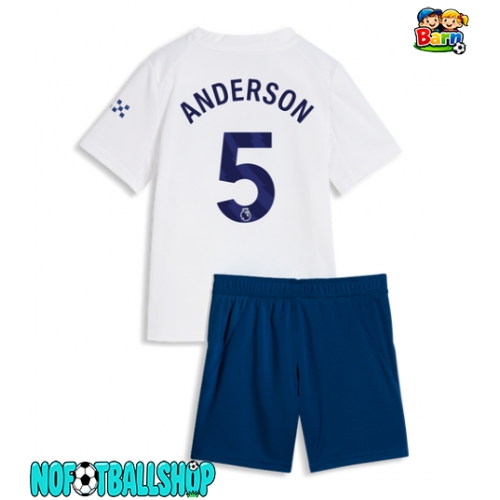 Manchester City Elliot Anderson #5 Tredjedraktsett Barn 2026-27 Kortermet (+ Korte bukser) Manchester City Elliot Anderson #5 Tredjedraktsett Barn 2026-27 Kortermet (+ Korte bukser)