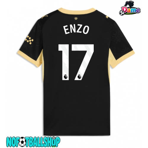 Manchester City Enzo Fernandez #17 Borte Drakt Dame 2026-27 Kortermet Manchester City Enzo Fernandez #17 Borte Drakt Dame 2026-27 Kortermet