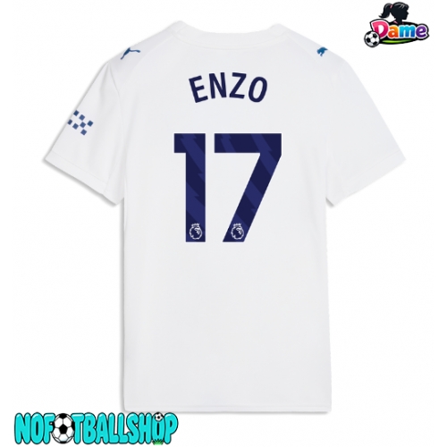 Manchester City Enzo Fernandez #17 Tredjedrakt Dame 2026-27 Kortermet Manchester City Enzo Fernandez #17 Tredjedrakt Dame 2026-27 Kortermet
