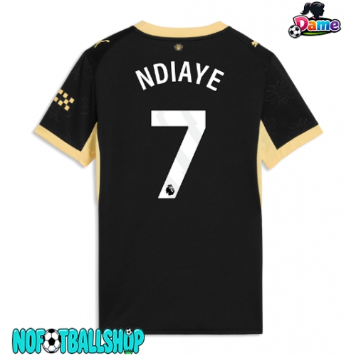 Manchester City Iliman Ndiaye #7 Borte Drakt Dame 2026-27 Kortermet Manchester City Iliman Ndiaye #7 Borte Drakt Dame 2026-27 Kortermet