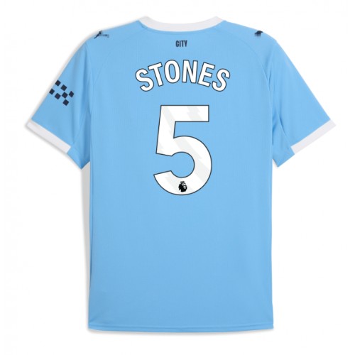 Manchester City John Stones #5 Hjemmedrakt 2025-26 Kortermet Manchester City John Stones #5 Hjemmedrakt 2025-26 Kortermet