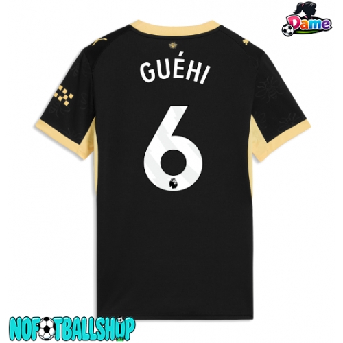 Manchester City Marc Guehi #6 Borte Drakt Dame 2026-27 Kortermet Manchester City Marc Guehi #6 Borte Drakt Dame 2026-27 Kortermet