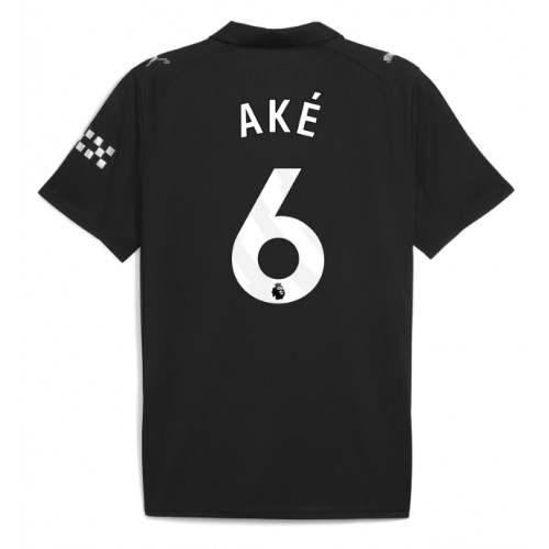 Manchester City Nathan Ake #6 Borte Drakt 2025-26 Kortermet Manchester City Nathan Ake #6 Borte Drakt 2025-26 Kortermet