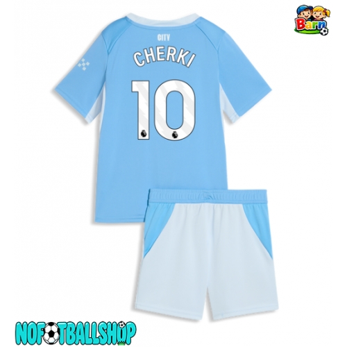 Manchester City Rayan Cherki #10 Hjemmedraktsett Barn 2026-27 Kortermet (+ Korte bukser) Manchester City Rayan Cherki #10 Hjemmedraktsett Barn 2026-27 Kortermet (+ Korte bukser)