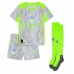 Manchester City Rayan Cherki #10 Tredjedraktsett Barn 2025-26 Kortermet (+ Korte bukser)