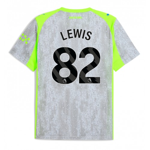 Manchester City Rico Lewis #82 Tredjedrakt 2025-26 Kortermet Manchester City Rico Lewis #82 Tredjedrakt 2025-26 Kortermet