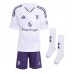 Manchester United Benjamin Sesko #30 Bortedraktsett Barn 2025-26 Kortermet (+ Korte bukser)