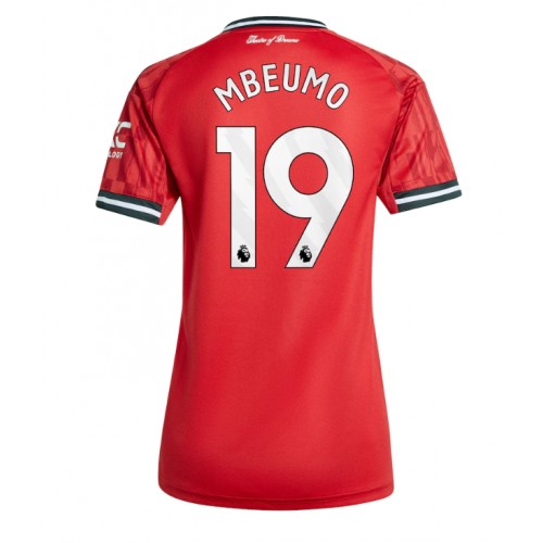Manchester United Bryan Mbeumo #19 Hjemmedrakt Dame 2025-26 Kortermet Manchester United Bryan Mbeumo #19 Hjemmedrakt Dame 2025-26 Kortermet