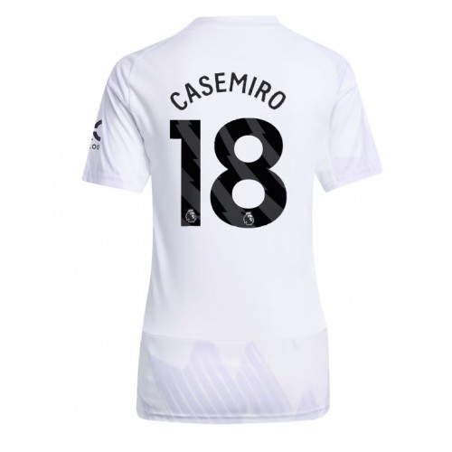 Manchester United Casemiro #18 Borte Drakt Dame 2025-26 Kortermet Manchester United Casemiro #18 Borte Drakt Dame 2025-26 Kortermet