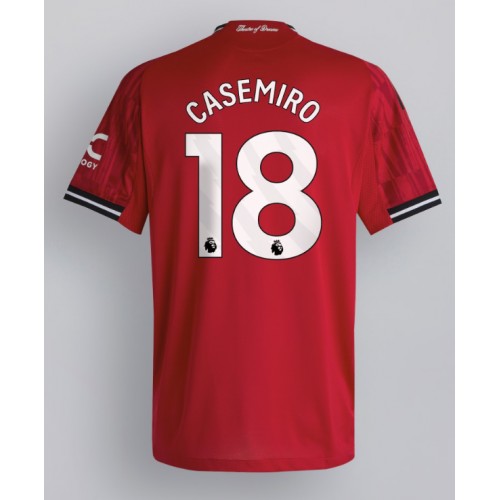 Manchester United Casemiro #18 Hjemmedrakt 2025-26 Kortermet Manchester United Casemiro #18 Hjemmedrakt 2025-26 Kortermet
