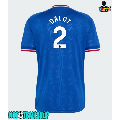 Manchester United Diogo Dalot #2 Borte Drakt 2026-27 Kortermet Manchester United Diogo Dalot #2 Borte Drakt 2026-27 Kortermet