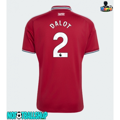 Manchester United Diogo Dalot #2 Hjemmedrakt 2026-27 Kortermet Manchester United Diogo Dalot #2 Hjemmedrakt 2026-27 Kortermet