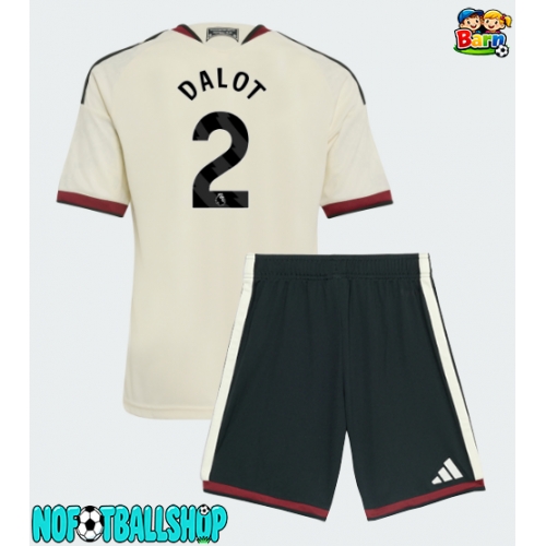 Manchester United Diogo Dalot #2 Tredjedraktsett Barn 2026-27 Kortermet (+ Korte bukser) Manchester United Diogo Dalot #2 Tredjedraktsett Barn 2026-27 Kortermet (+ Korte bukser)