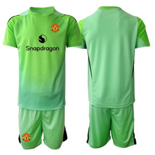 Manchester United Keeper Tredjedraktsett Barn 2025-26 Kortermet (+ Korte bukser) Manchester United Keeper Tredjedraktsett Barn 2025-26 Kortermet (+ Korte bukser)