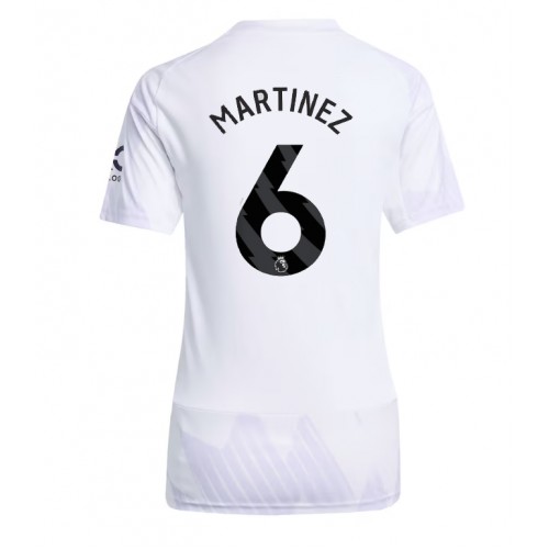 Manchester United Lisandro Martinez #6 Borte Drakt Dame 2025-26 Kortermet Manchester United Lisandro Martinez #6 Borte Drakt Dame 2025-26 Kortermet
