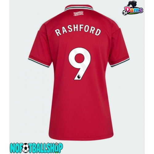 Manchester United Marcus Rashford #9 Hjemmedrakt Dame 2026-27 Kortermet Manchester United Marcus Rashford #9 Hjemmedrakt Dame 2026-27 Kortermet