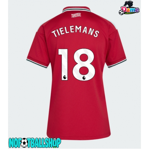 Manchester United Youri Tielemans #18 Hjemmedrakt Dame 2026-27 Kortermet Manchester United Youri Tielemans #18 Hjemmedrakt Dame 2026-27 Kortermet