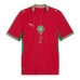 Marokko Achraf Hakimi #2 Hjemmedrakt VM 2026 Kortermet