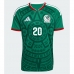 Mexico Henry Martin #20 Hjemmedrakt VM 2026 Kortermet