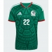 Mexico Hirving Lozano #22 Hjemmedrakt VM 2026 Kortermet