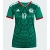 Mexico Orbelin Pineda #17 Hjemmedrakt Dame VM 2026 Kortermet