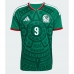 Mexico Raul Jimenez #9 Hjemmedrakt VM 2026 Kortermet