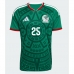 Mexico Roberto Alvarado #25 Hjemmedrakt VM 2026 Kortermet