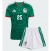 Mexico Roberto Alvarado #25 Hjemmedraktsett Barn VM 2026 Kortermet (+ Korte bukser)