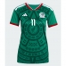 Mexico Santiago Gimenez #11 Hjemmedrakt Dame VM 2026 Kortermet