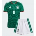 Mexico Santiago Gimenez #11 Hjemmedraktsett Barn VM 2026 Kortermet (+ Korte bukser)