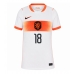 Nederland Donyell Malen #18 Borte Drakt Dame VM 2026 Kortermet