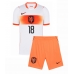 Nederland Donyell Malen #18 Bortedraktsett Barn VM 2026 Kortermet (+ Korte bukser)