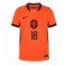 Nederland Donyell Malen #18 Hjemmedrakt Dame VM 2026 Kortermet