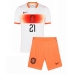 Nederland Frenkie de Jong #21 Bortedraktsett Barn VM 2026 Kortermet (+ Korte bukser) Nederland Frenkie de Jong #21 Bortedraktsett Barn VM 2026 Kortermet (+ Korte bukser)