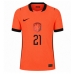 Nederland Frenkie de Jong #21 Hjemmedrakt VM 2026 Kortermet