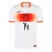 Nederland Tijjani Reijnders #14 Borte Drakt VM 2026 Kortermet Nederland Tijjani Reijnders #14 Borte Drakt VM 2026 Kortermet