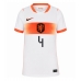 Nederland Virgil van Dijk #4 Borte Drakt Dame VM 2026 Kortermet Nederland Virgil van Dijk #4 Borte Drakt Dame VM 2026 Kortermet