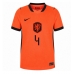 Nederland Virgil van Dijk #4 Hjemmedrakt VM 2026 Kortermet Nederland Virgil van Dijk #4 Hjemmedrakt VM 2026 Kortermet