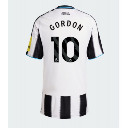 Newcastle United Anthony Gordon #10 Hjemmedrakt Dame 2025-26 Kortermet Newcastle United Anthony Gordon #10 Hjemmedrakt Dame 2025-26 Kortermet